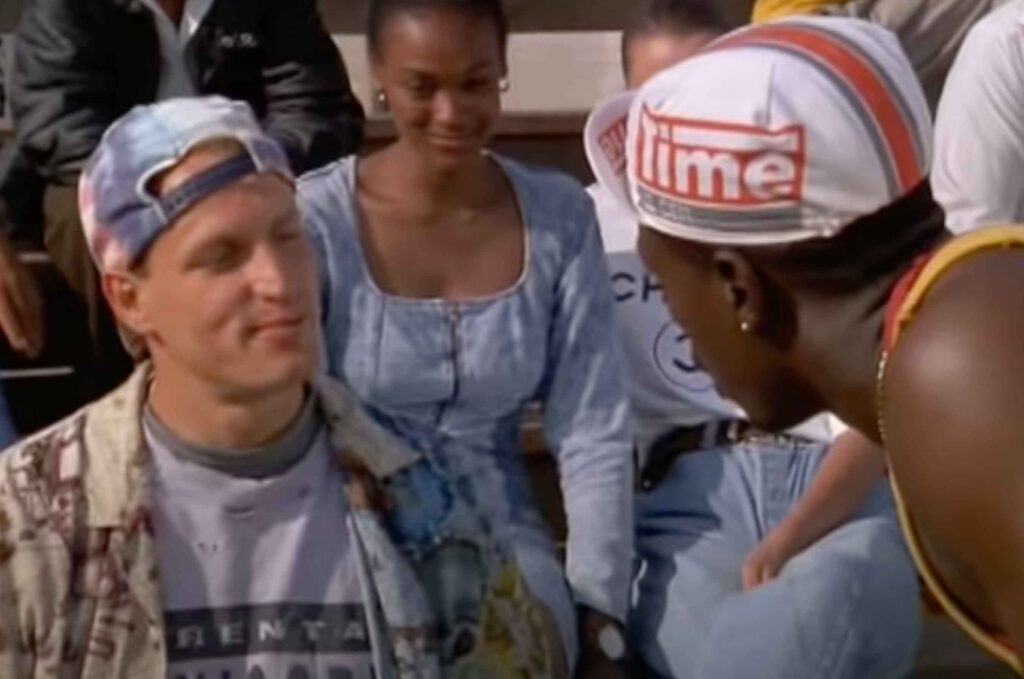 white men can't jump woody Harrelson and Wesley snipes