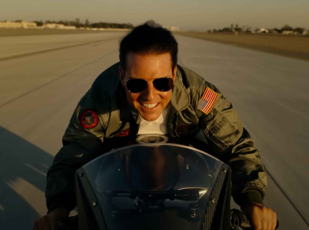 Maverick starring Tom Cruise