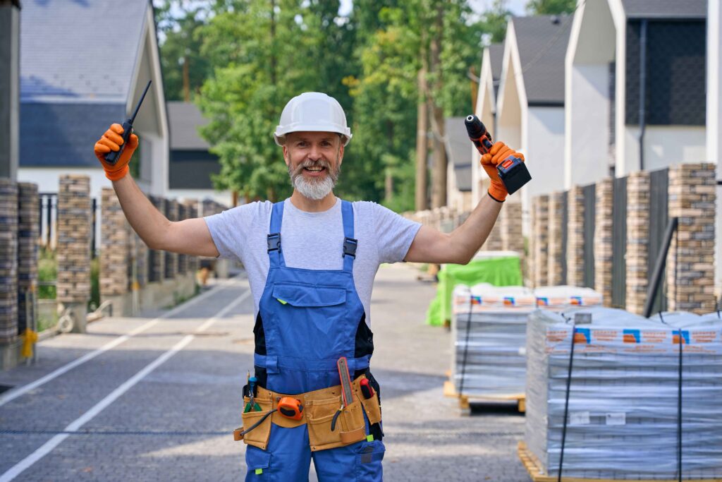 handyman handy person photo ready to fix things